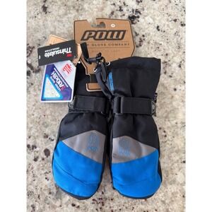 POW Ascend Mitt Kids Gloves Size 10‎ Waterproof Thinsulate NWT